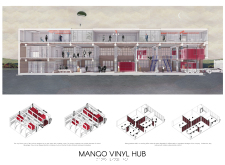 Honorable mention - mangovinylhub architecture competition winners