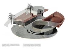 3rd Prize Winner romeconcretepoetryhall architecture competition winners